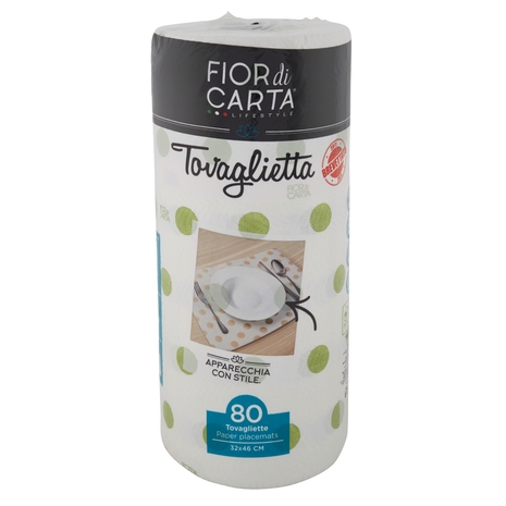 Fior di Carta Lifestyle Tovagliette 32x46 cm 80 pz